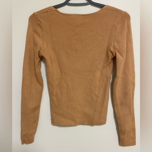 Knit V-Neck Swearer - Picture 2 of 3